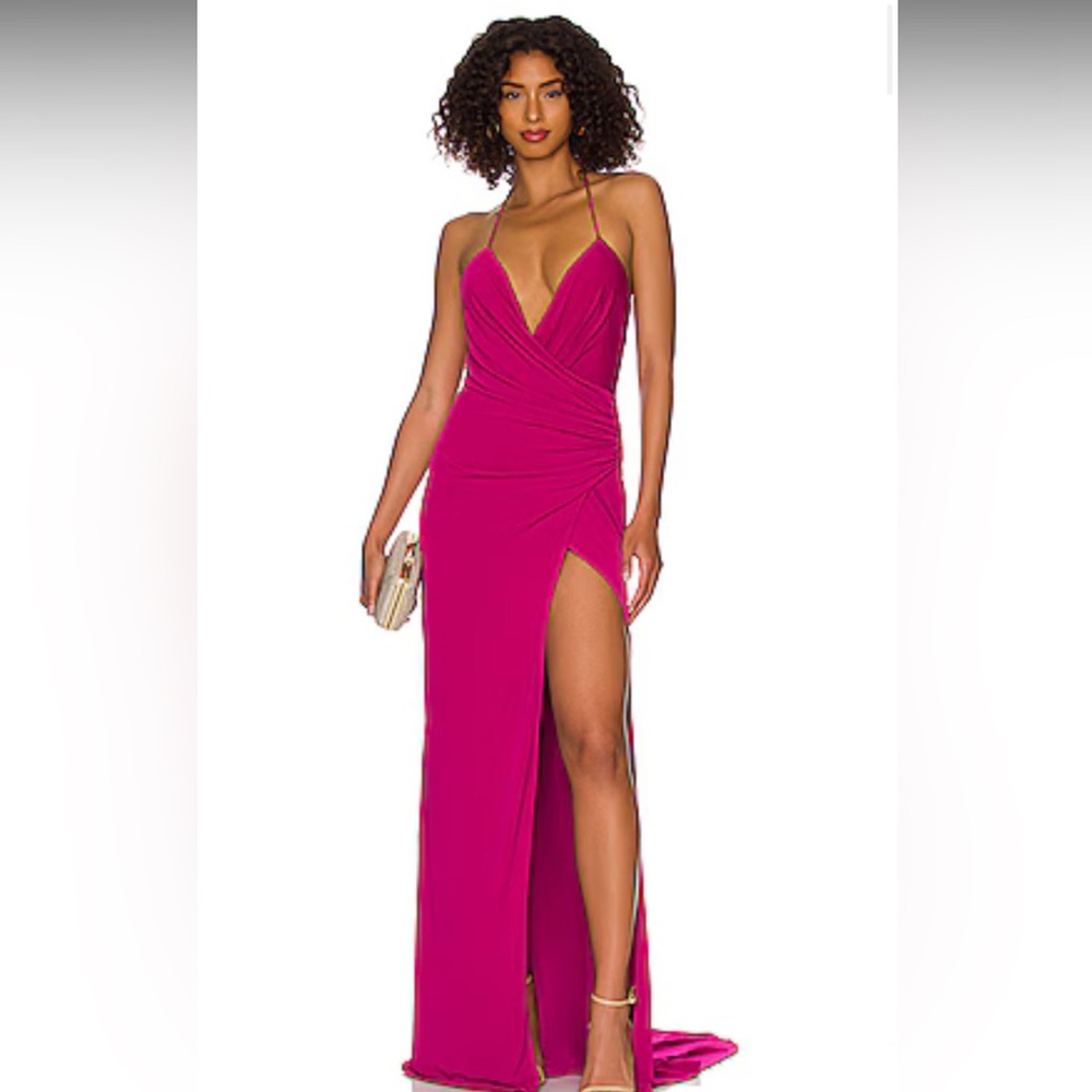 Katie May Fuchsia Maxi Dress - image 2